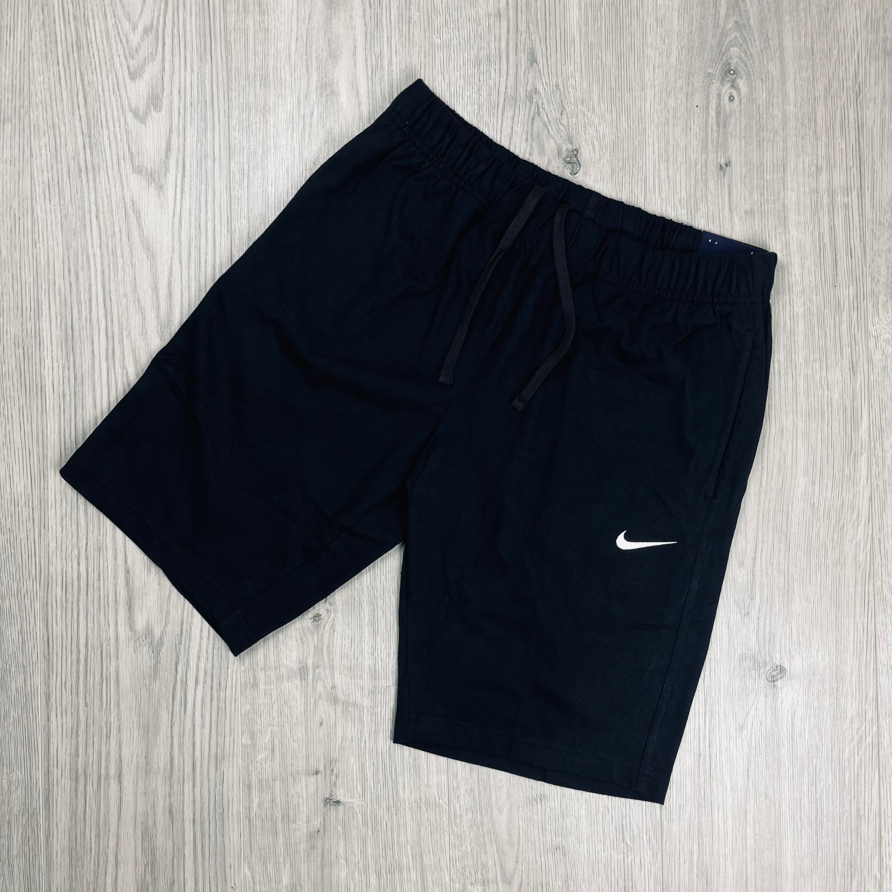 Nike Swoosh Jersey Shorts - Black