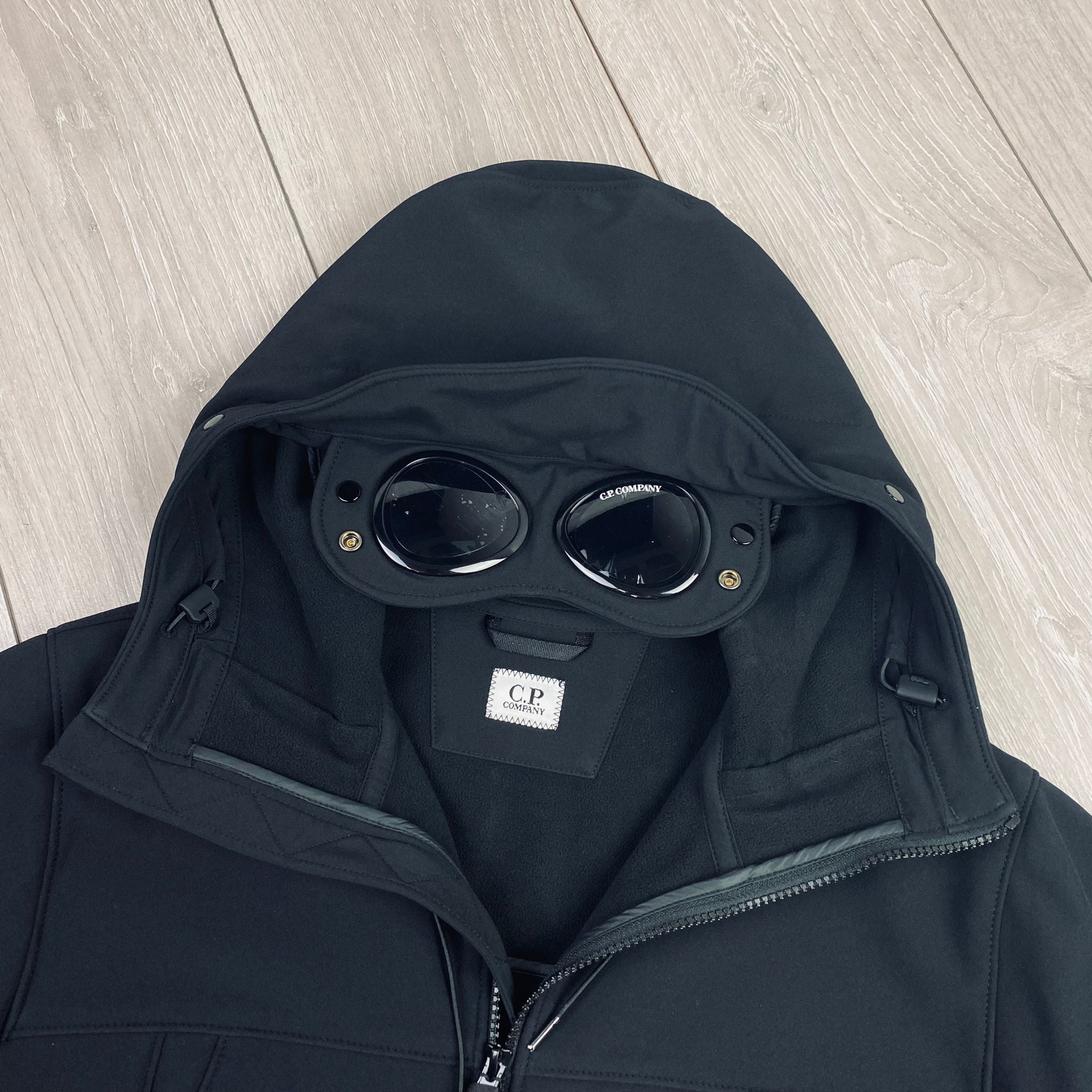 C.P. COMPANY C.P. SHELL ジャケット 黒 C.P. Company C.P. ジャケット Shell-R Goggle ジャケット