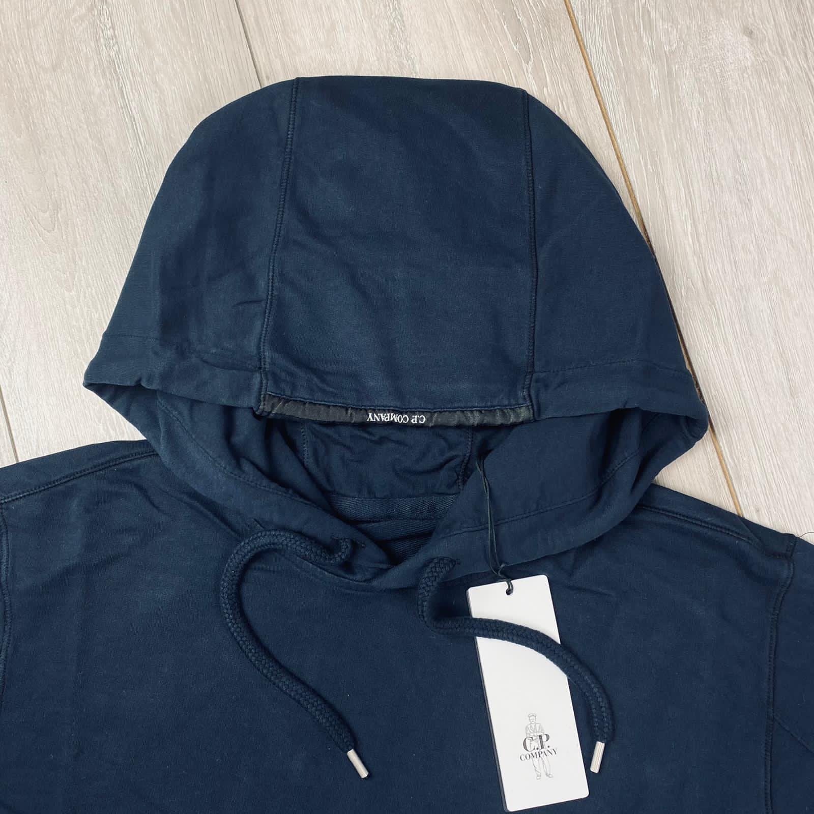 CP Company Light Fleece Hoodie - Navy