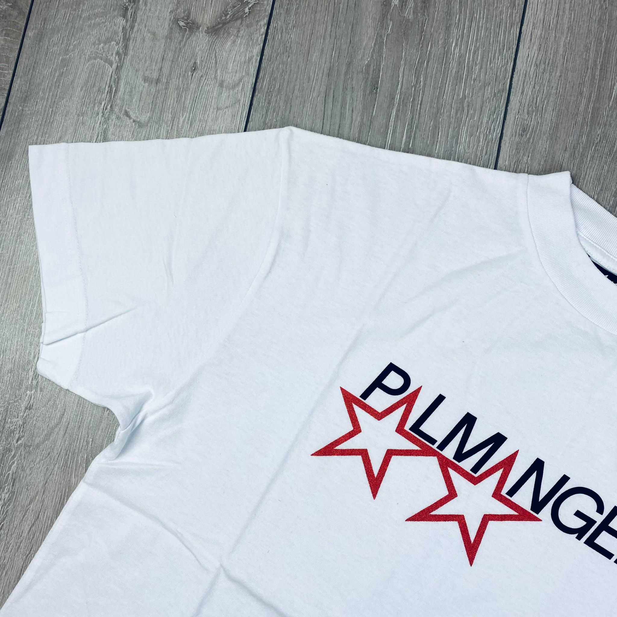 Palm Angels Racing Stars T-Shirt - White