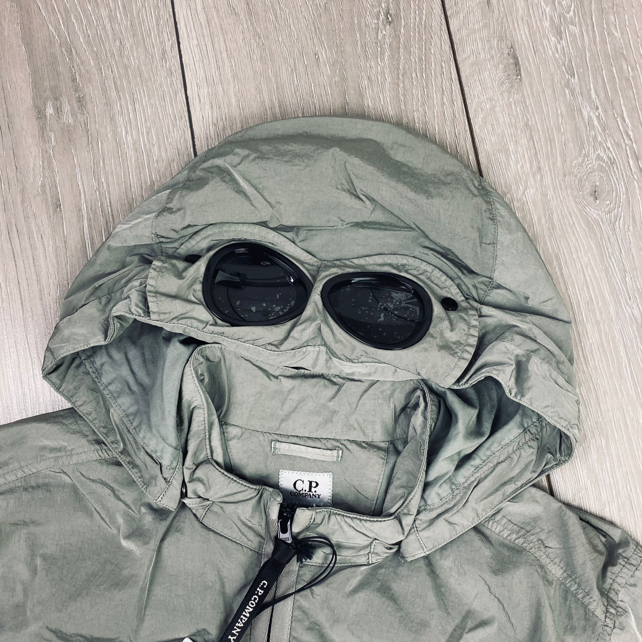 CP Company Goggle Zip Overshirt - Moonmist