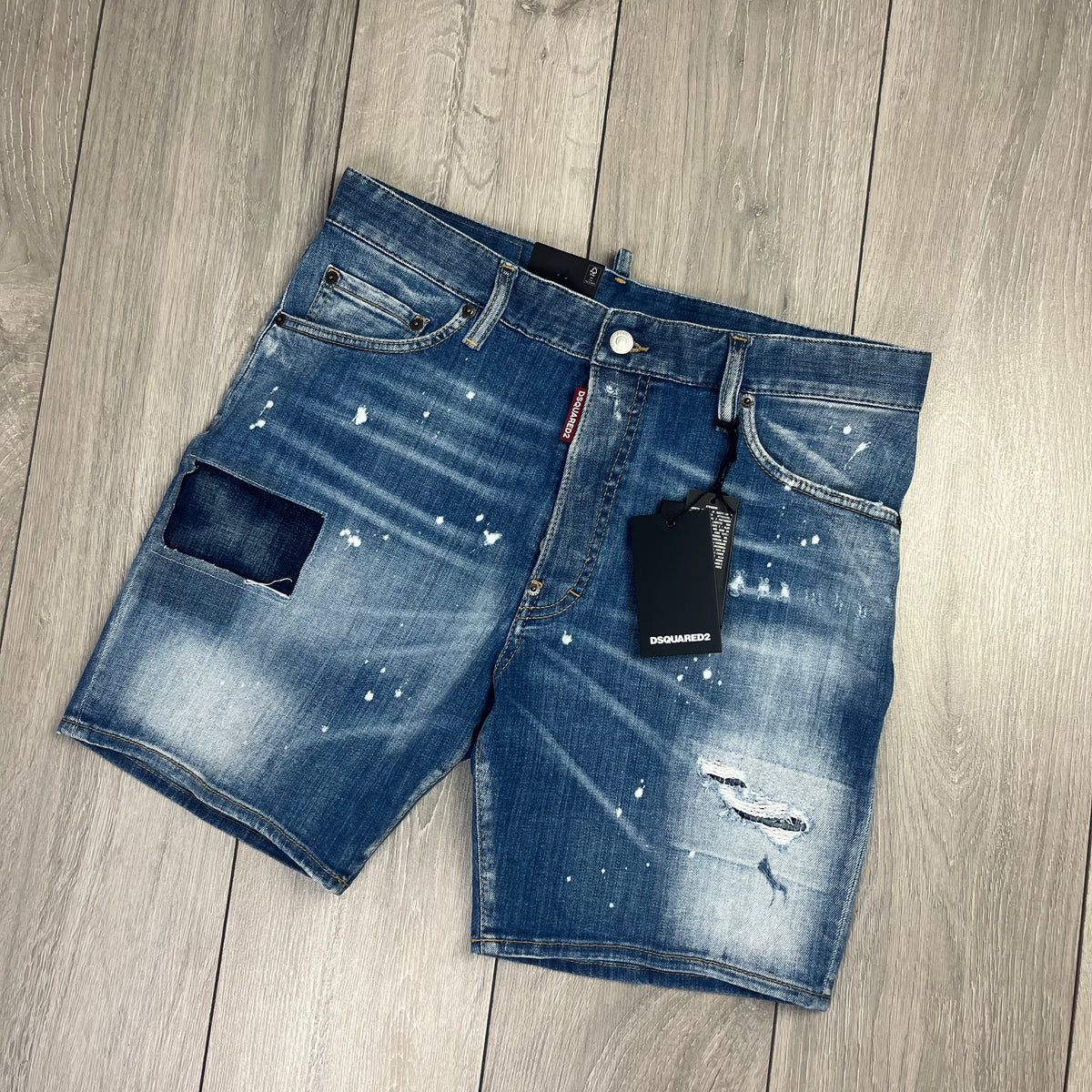 Dsquared top shorts denim