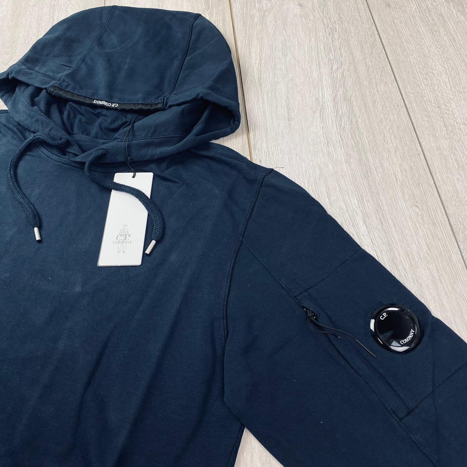 CP Company Light Fleece Hoodie - Navy