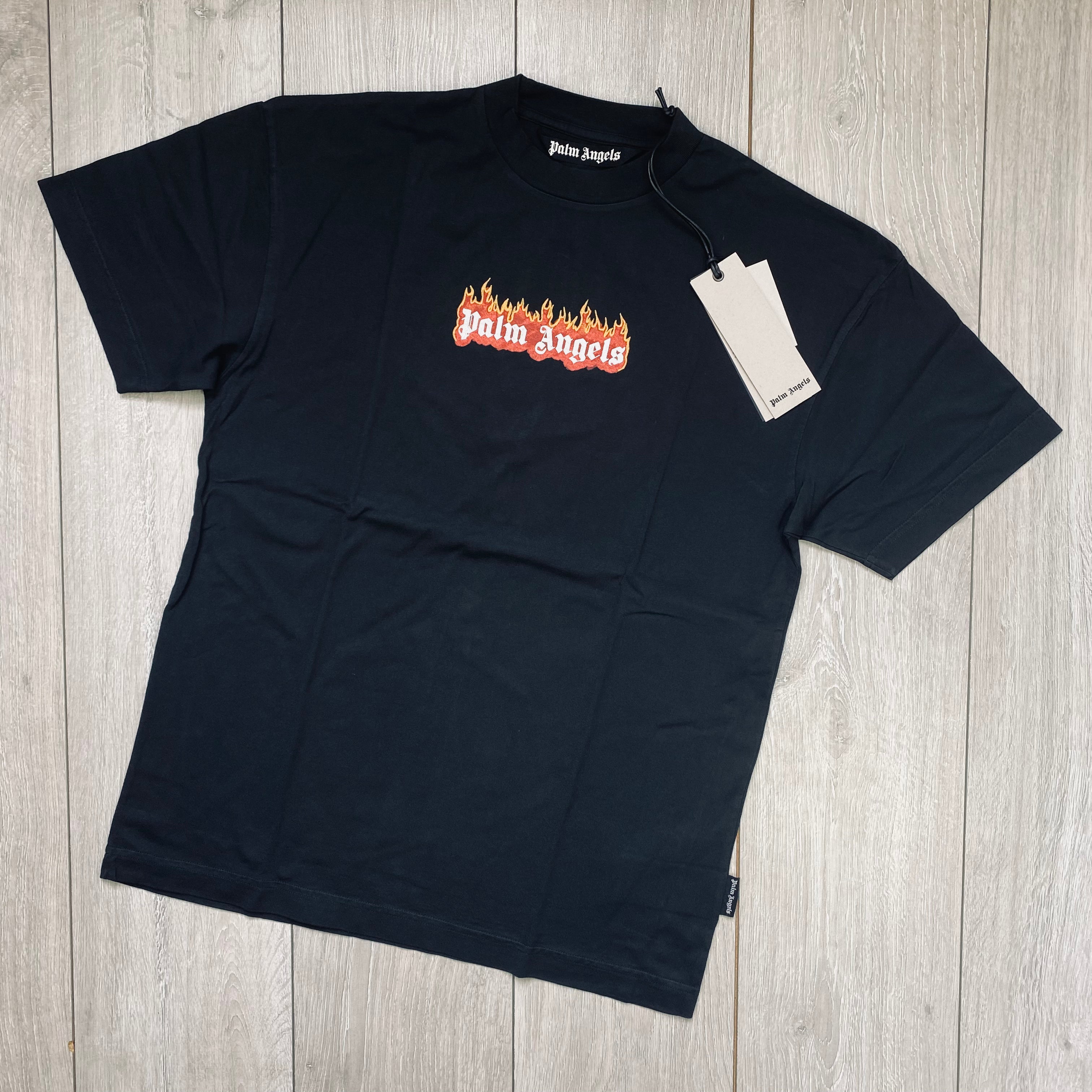 Palm Angels Flaming Logo T-Shirt