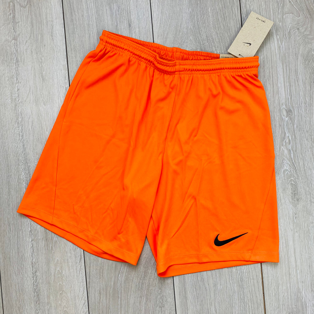 Orange nike 2025 soccer shorts