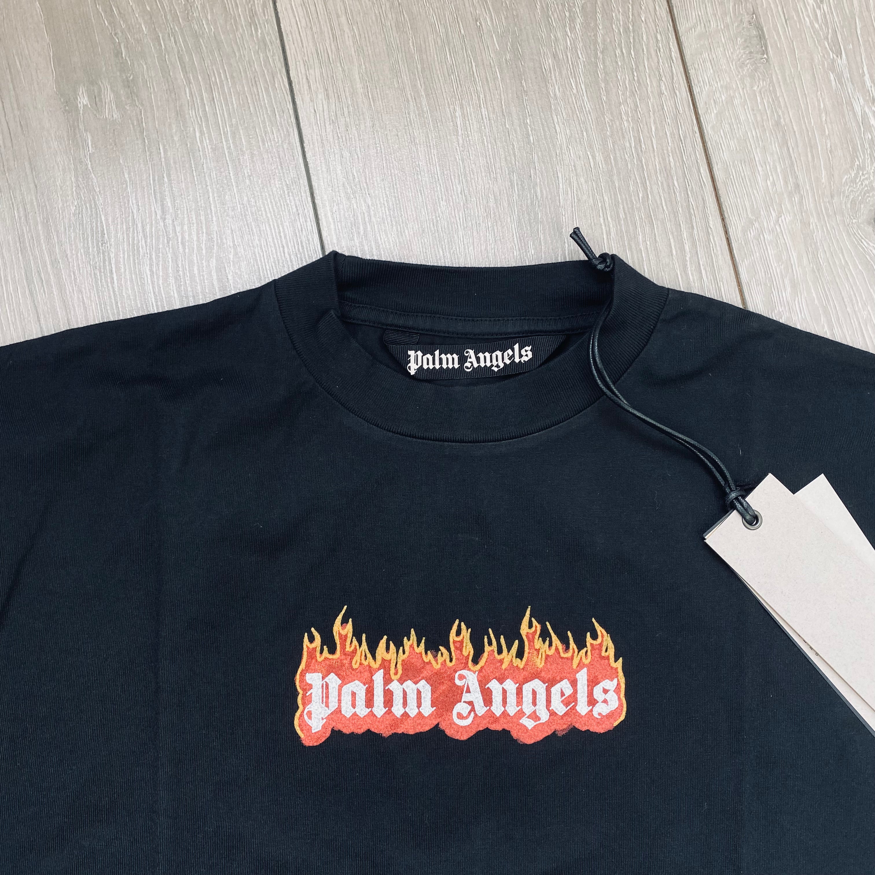 Palm Angels Flaming Logo T-Shirt
