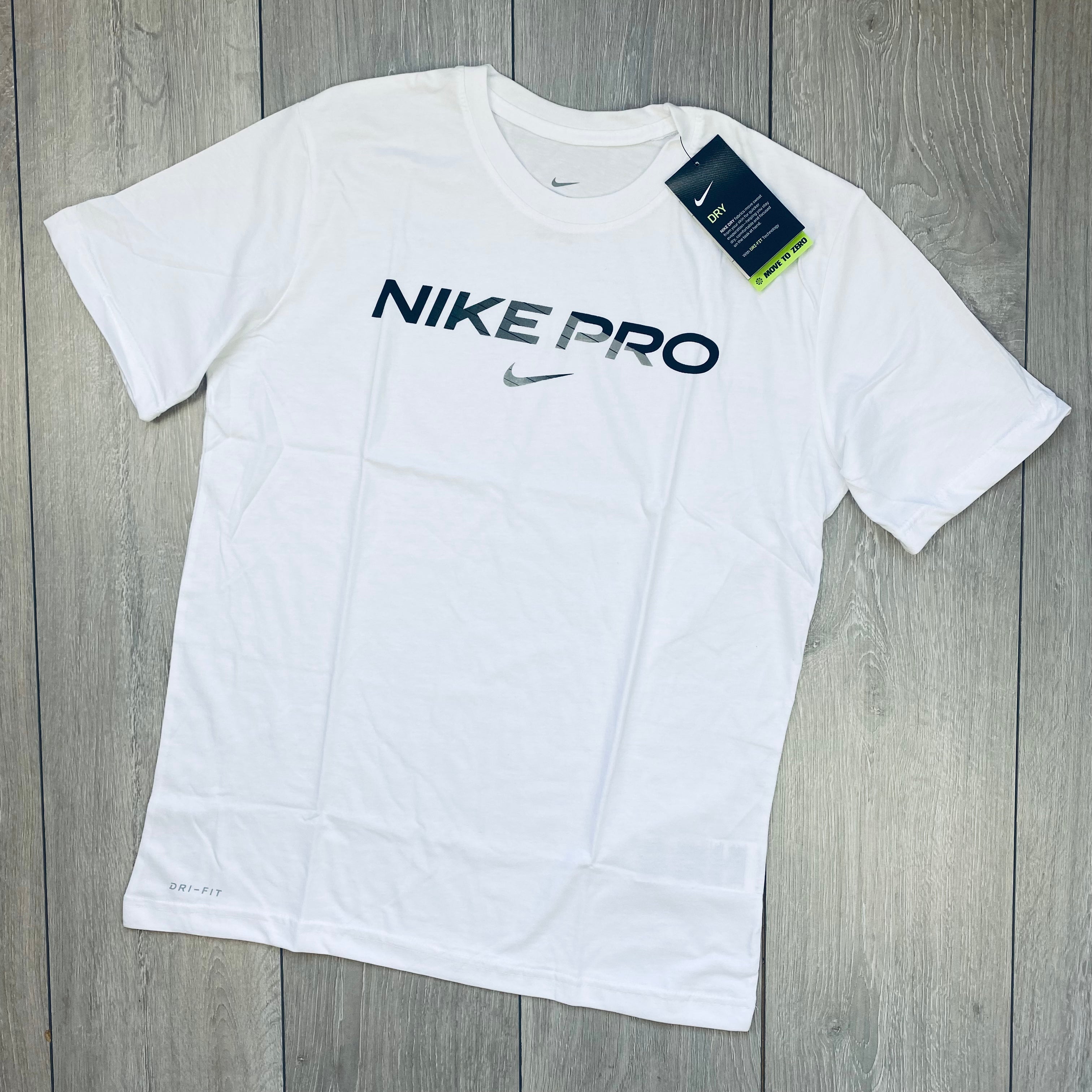 Nike Pro T-Shirt - White