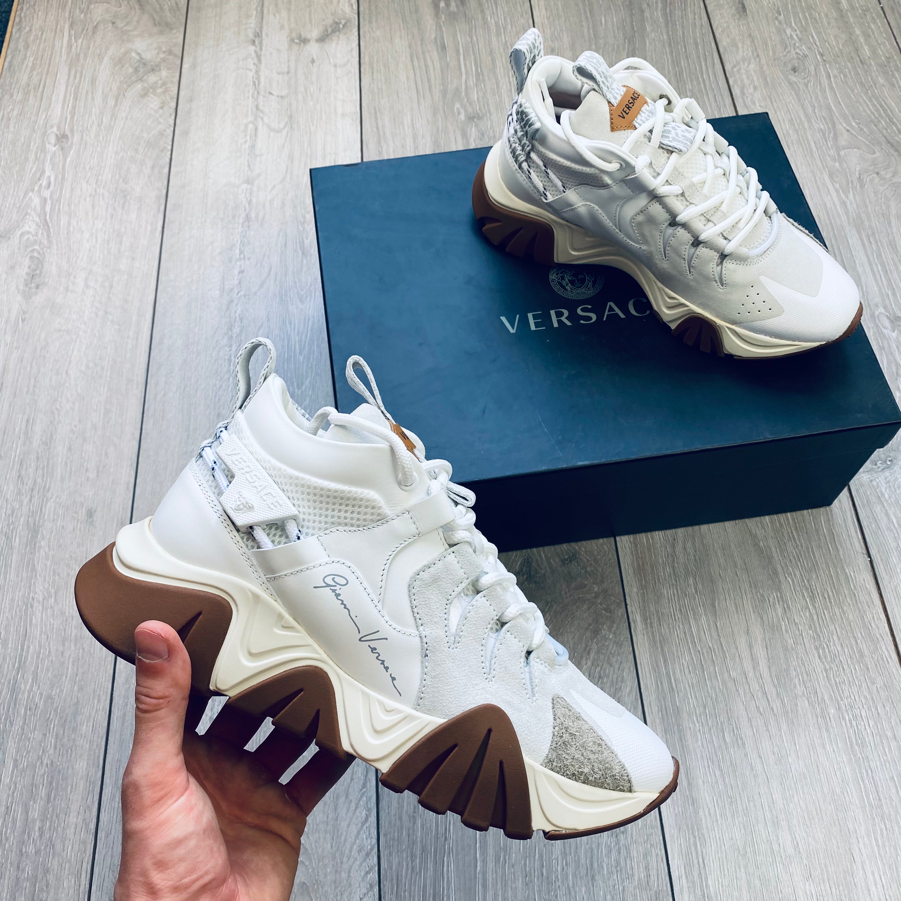 Versace Squalo Hiker Sneakers