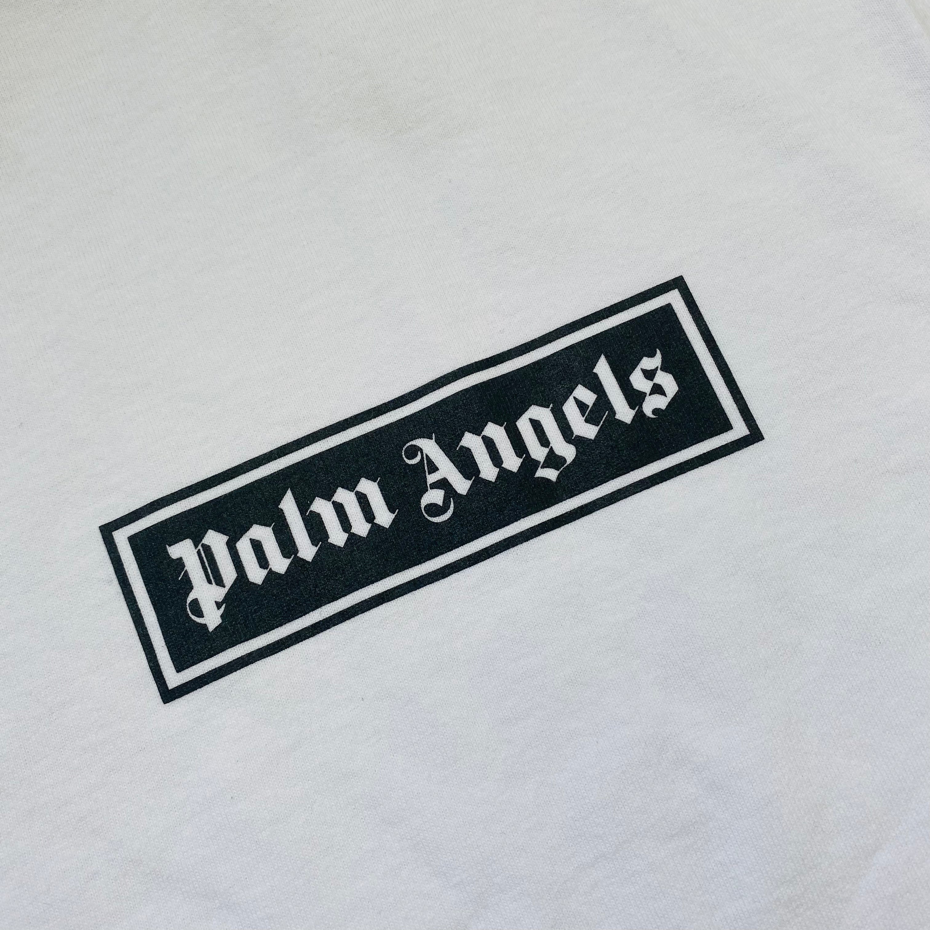 Palm Angels Box Logo T-Shirt - White